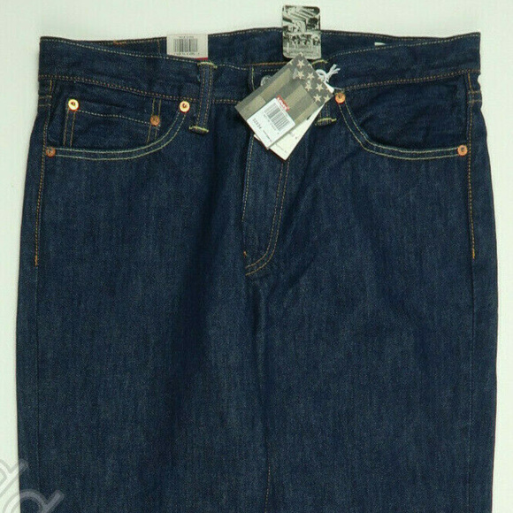 Levis 541 Athletic Fit Dark Wash Jeans Made in USA - Picture 5 of 7